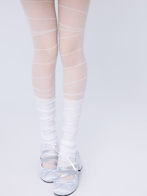 Summer ballet leg warmers