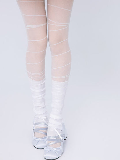 Summer ballet leg warmers