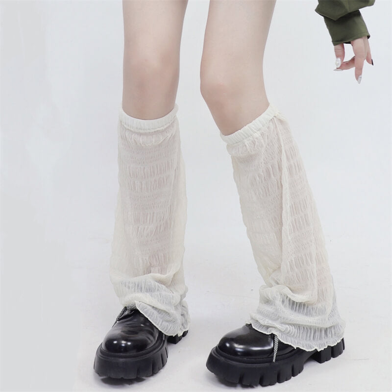 Summer y2k lolita thin leg warmer