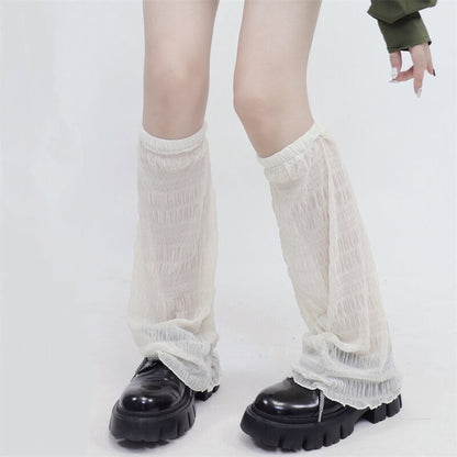Summer y2k lolita thin leg warmer