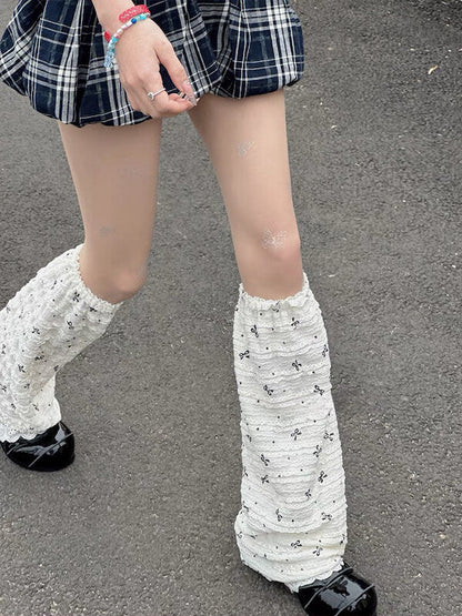 Sweet bows ballet core leg warmers