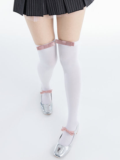 Sweet girl bow stockings