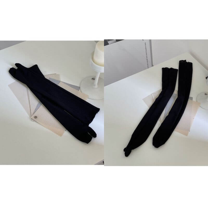Tabi socks / over knee stockings