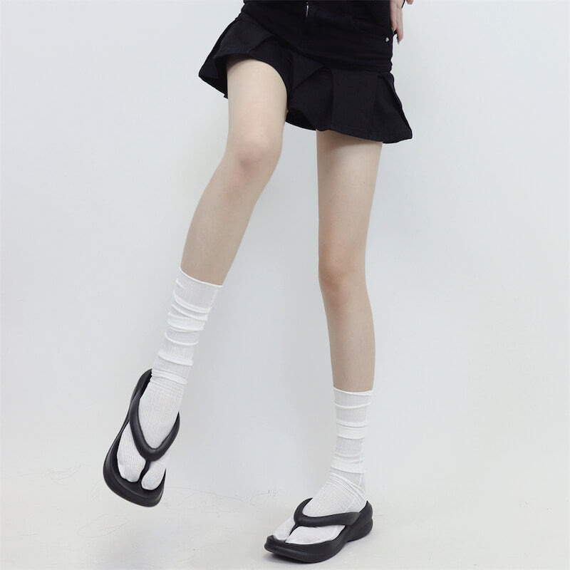 Tabi socks / over knee stockings
