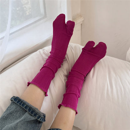 Tabi socks / over knee stockings