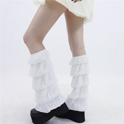 Soft Puff Trumpet leg warmers