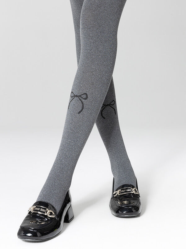 Vintage gray autumn tights