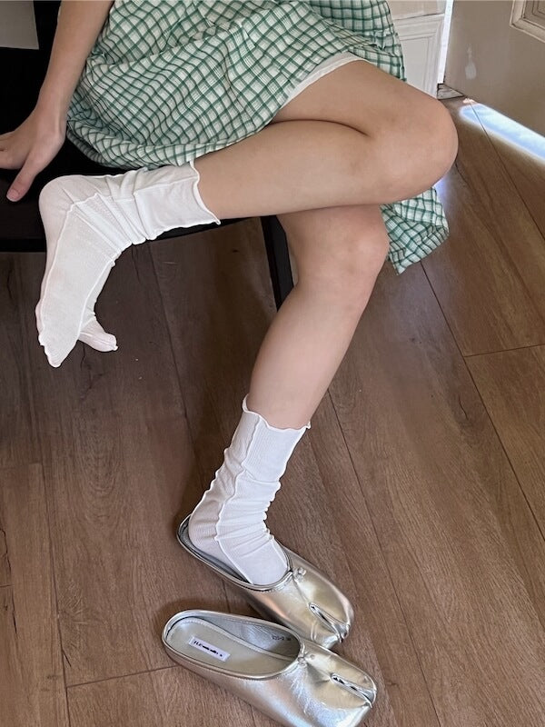 Mid-calf socks