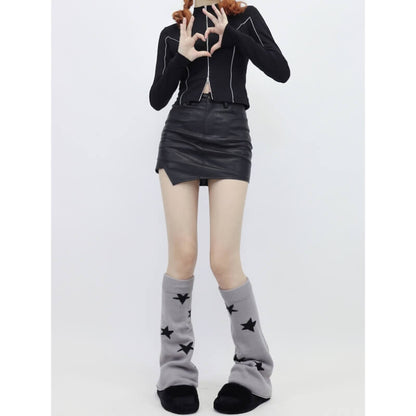Vintage street stars leg warmers