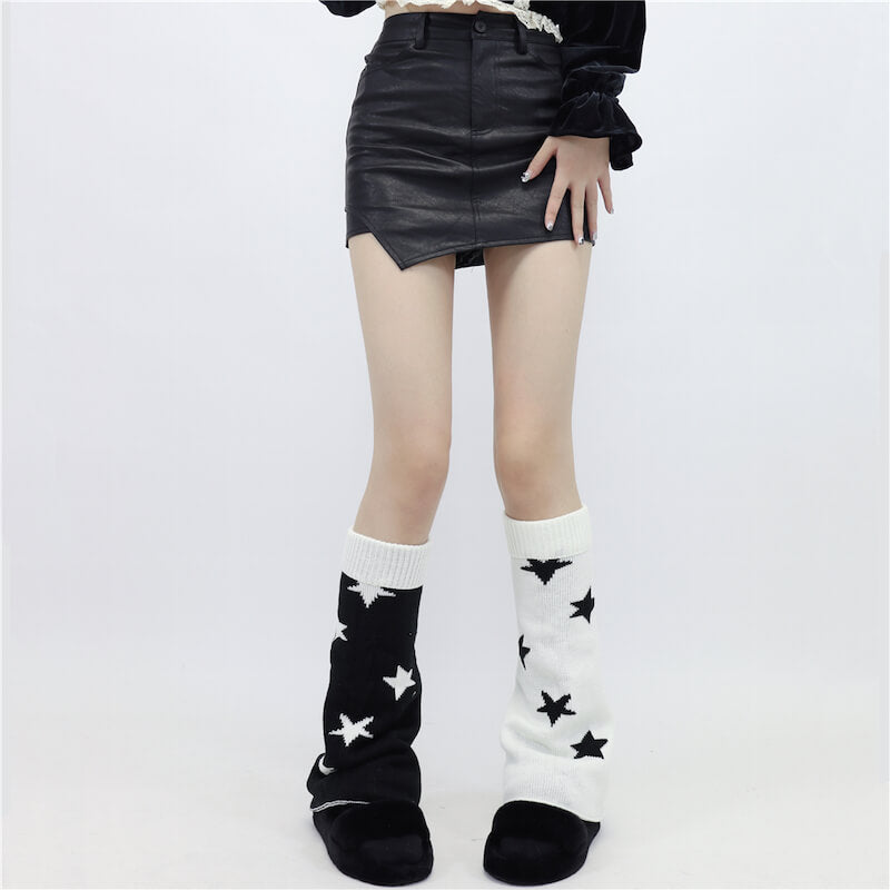 Vintage street stars leg warmers