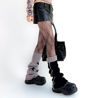 Vintage street stars leg warmers