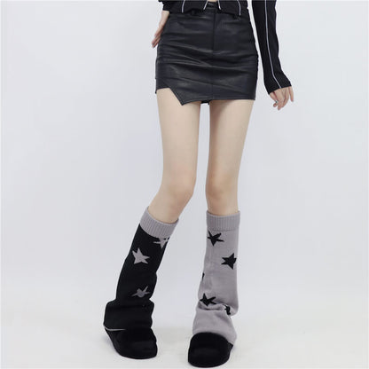 Vintage street stars leg warmers