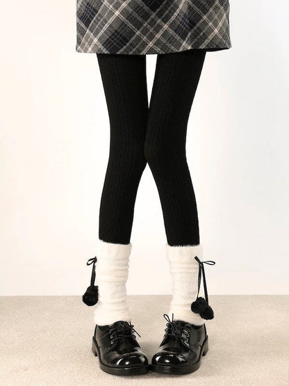 Vintage twist layering tights