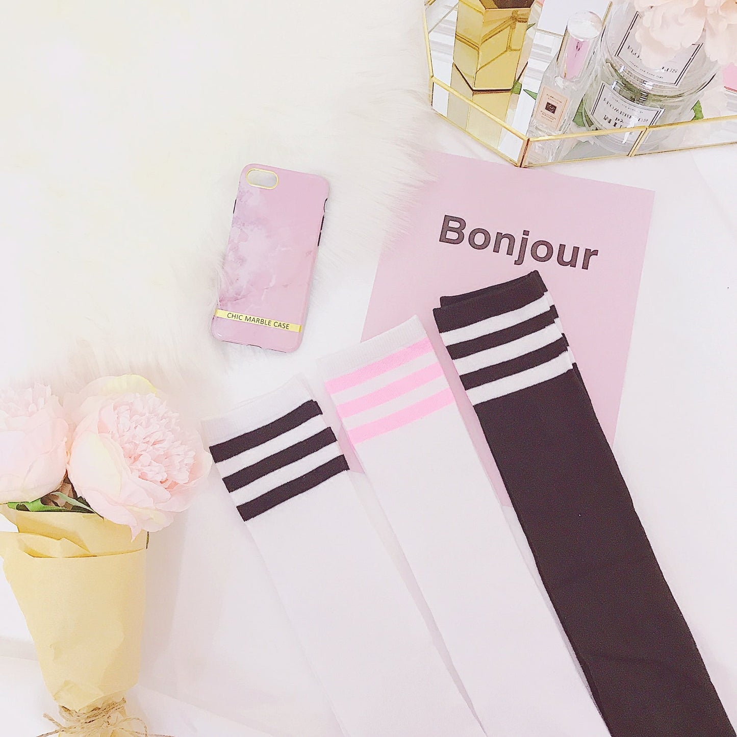 Japanese school girl stockings