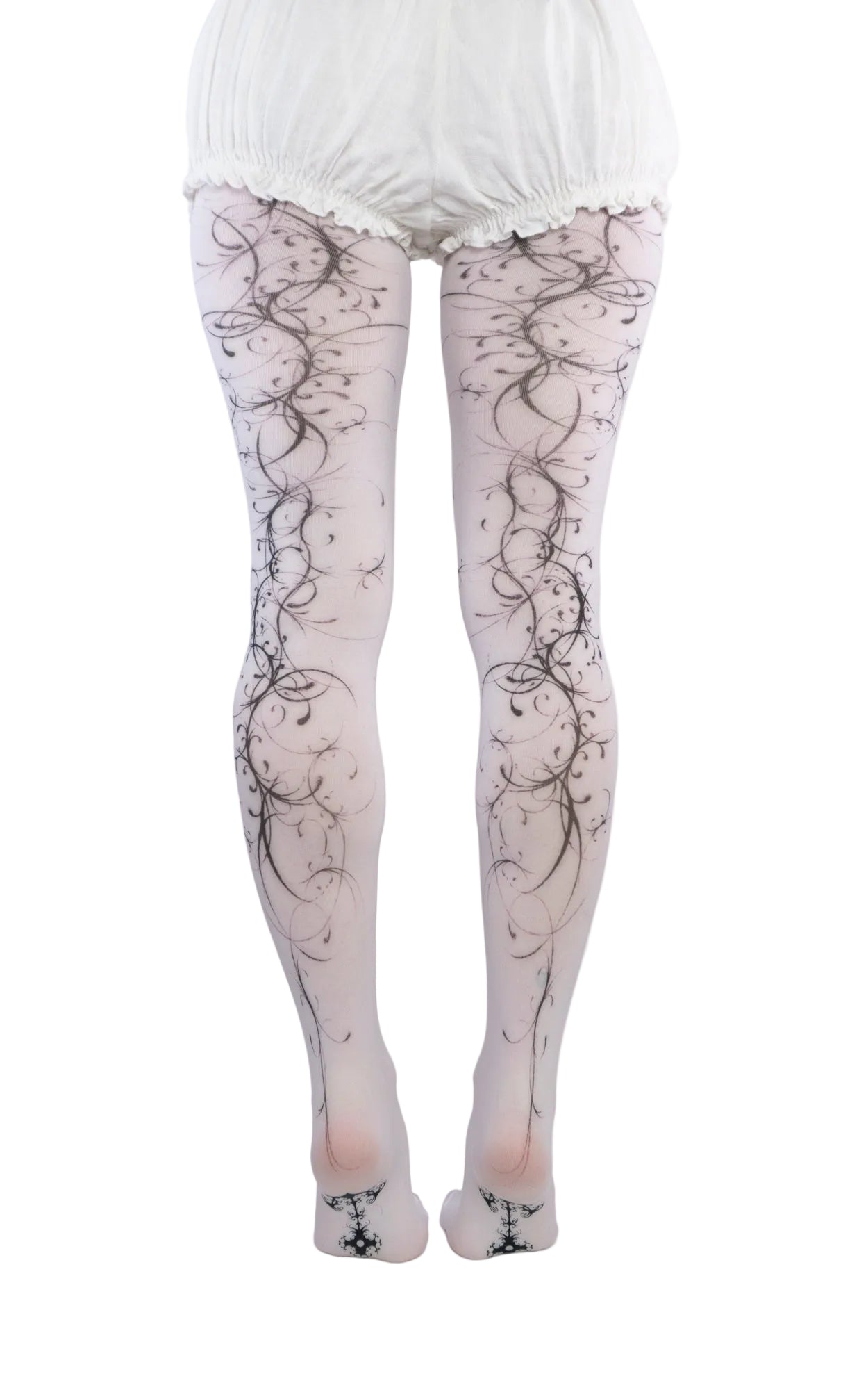 Willow White Tights